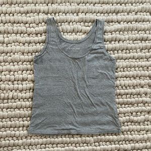 EVERLANE Air Cami Tank Heather Grey